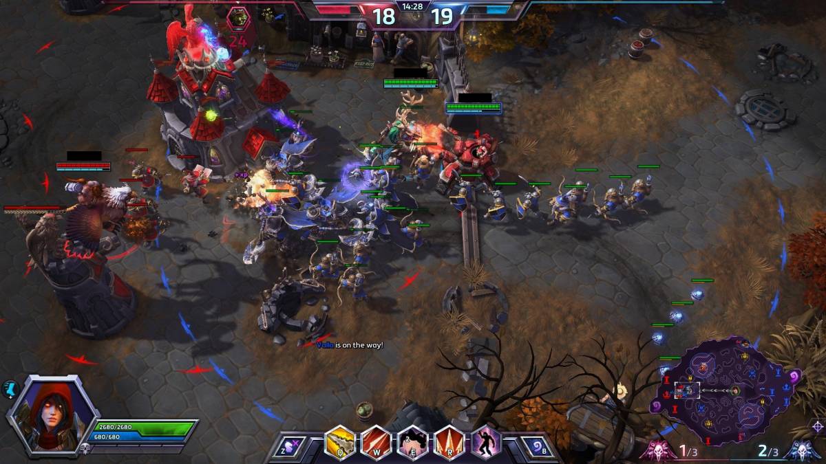 Heroes of the Storm (Gameplay) - Valla Build Guide AA (HotS Valla Gameplay  Quick Match)