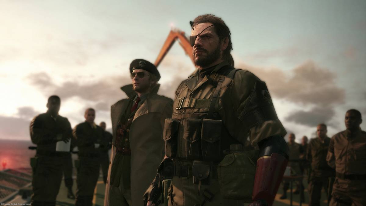 Troy Baker como Ocelot em MGS V: The Phantom Pain