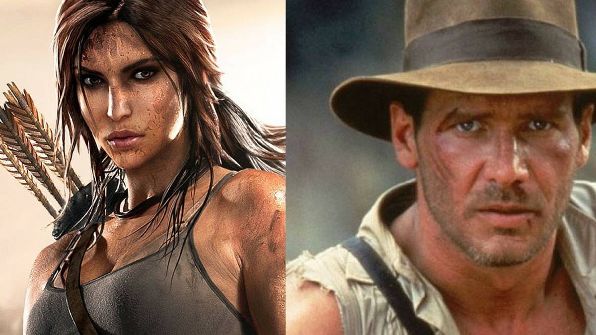 Lara Croft Indiana Jones
