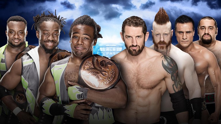 New Day vs League of Nations Wrestlemania 32