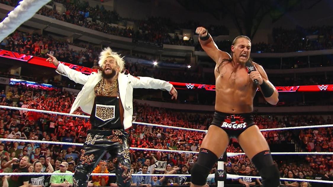 His name is Enzo Amore, and this here is Big Cass