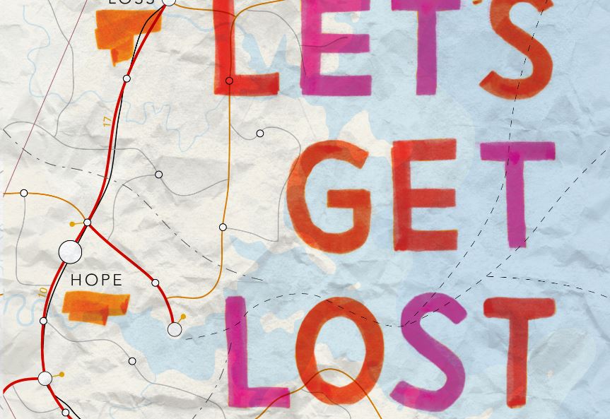 Let's Get Lost book