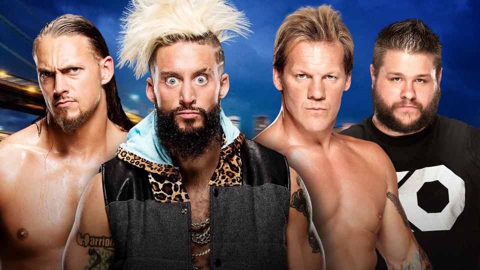 Enzo and Big Cass vs Chris Jericho and Kevin Owens