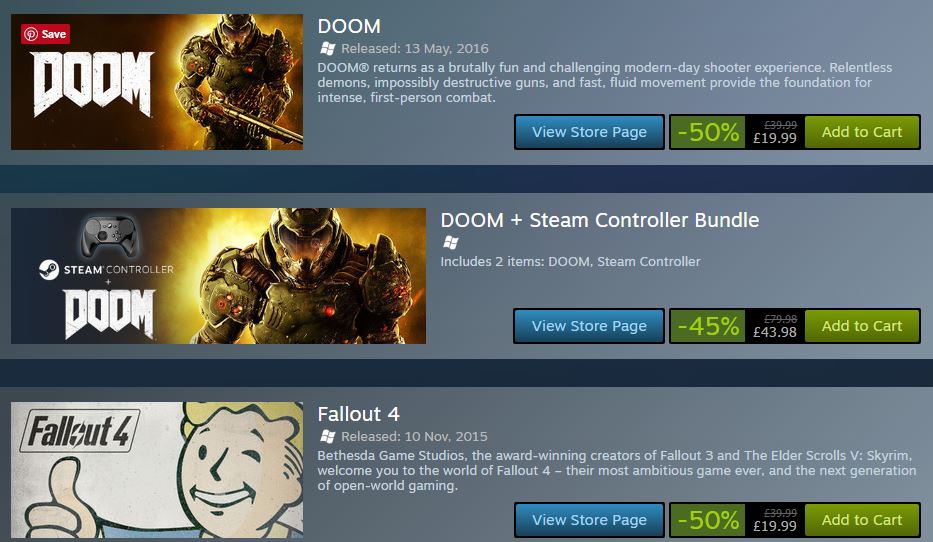 fallout 4 steam sales