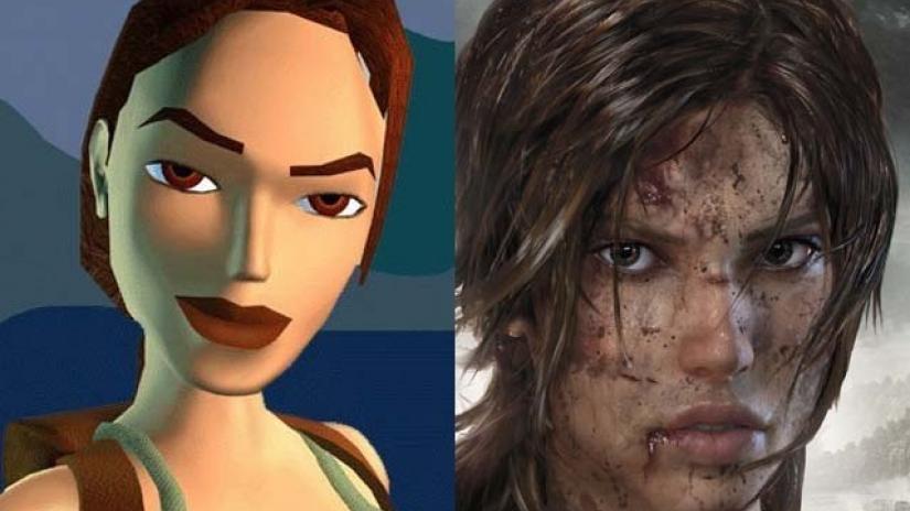 The many faces of Lara Croft