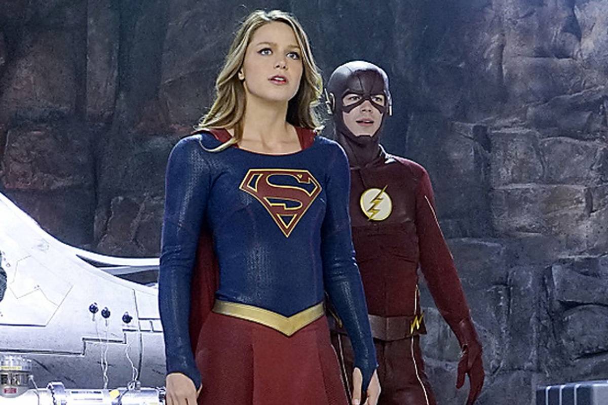 Supergirl and The Flash