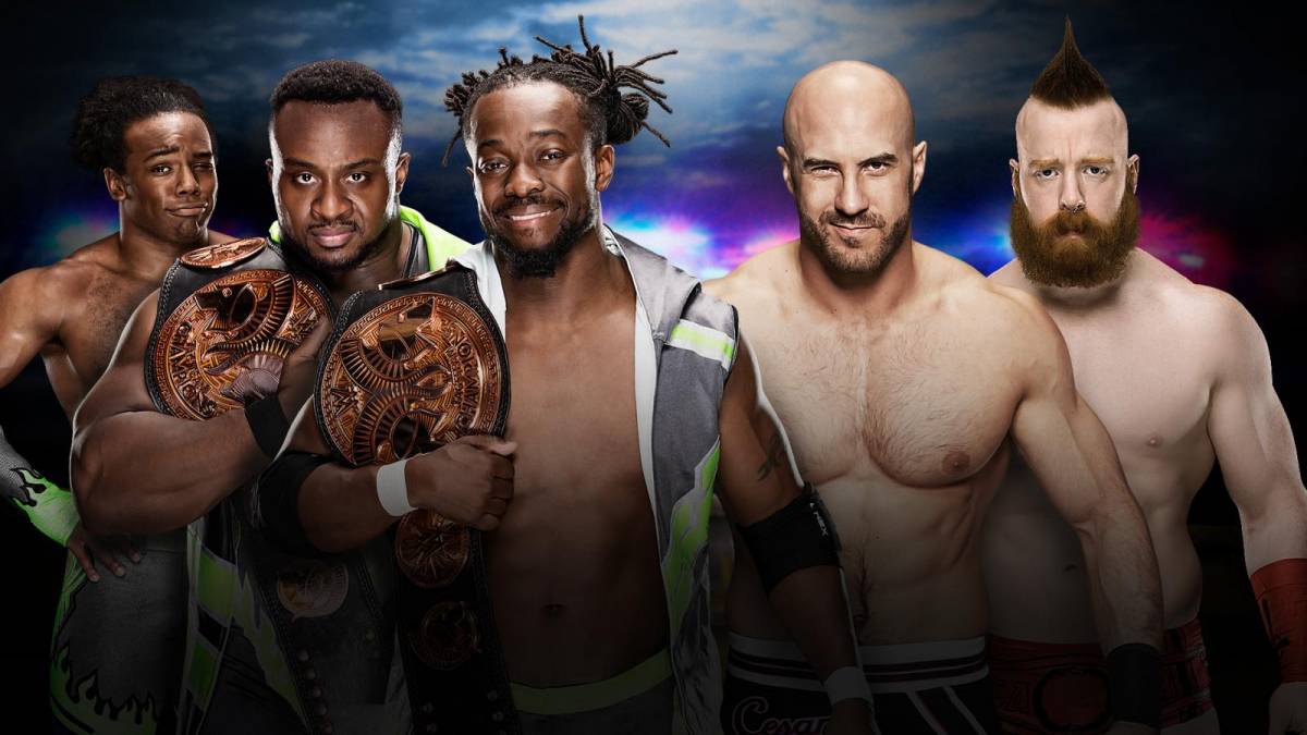 New Day vs Cesaro and Sheamus