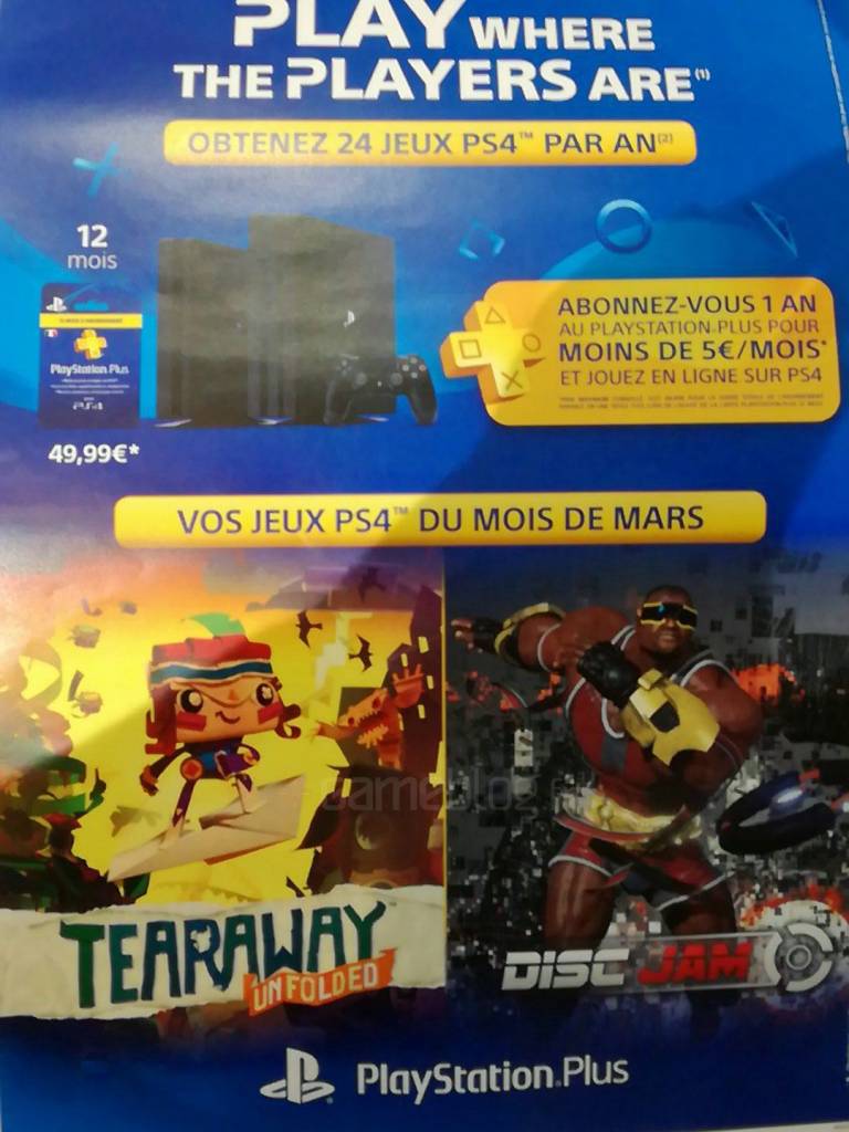 PlayStation Plus games March 2017