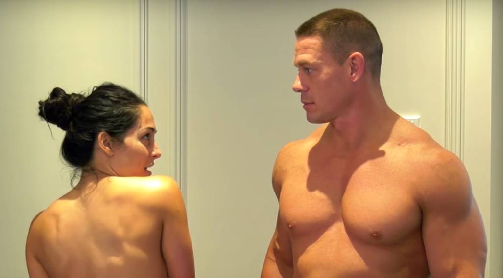 John Cena and Nikki Bella naked