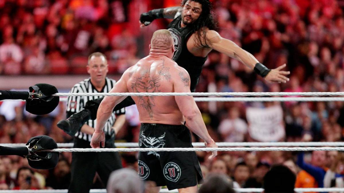Roman Reigns Brock lesnar