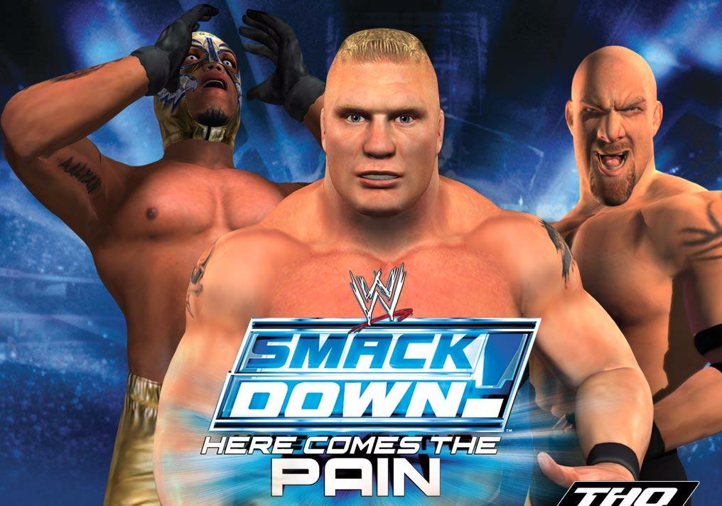 WWE SmackDown! Here Comes the Pain ROM (ISO) Download for Sony Playstation  2 / PS2 