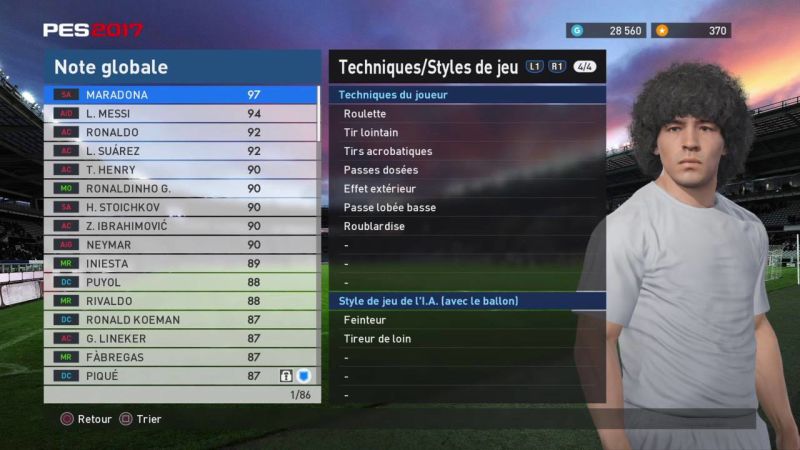 Maradona PES 2017