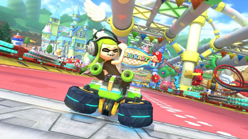 Mario Kart 8 gesture