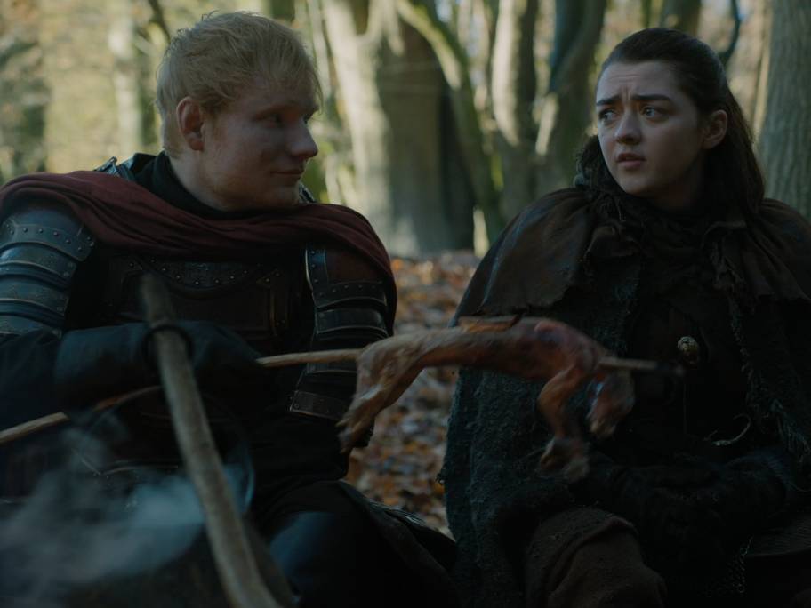 Arya and Ed Sheeran