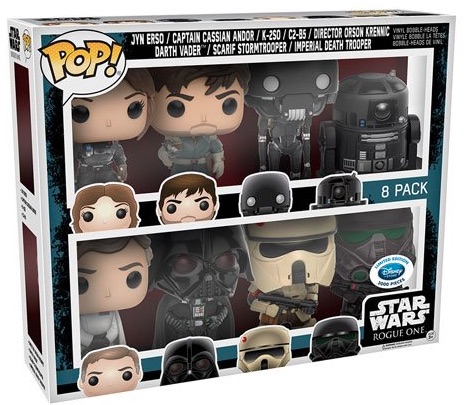 Star Wars gift idea: Set of eight Funko Pop figures