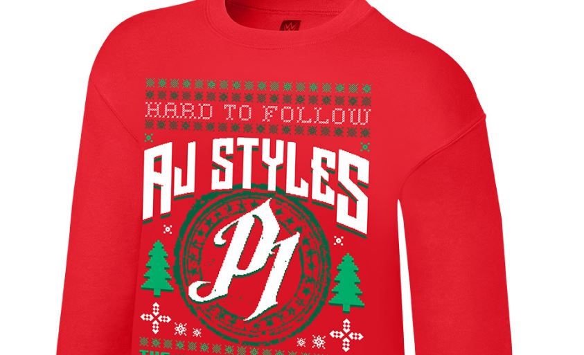 AJ Styles Christmas jumper