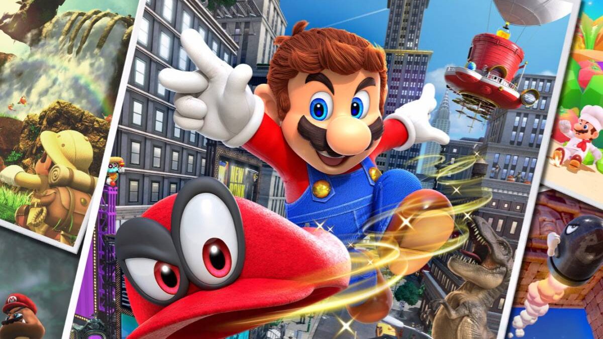 Super Mario Odyssey: Split-Screen Multiplayer - Mario vs Luigi vs