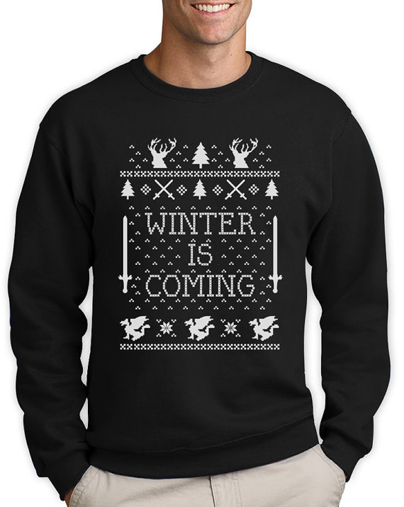 Game of Thrones Winter is Coming Christmas Jumper/Sweater