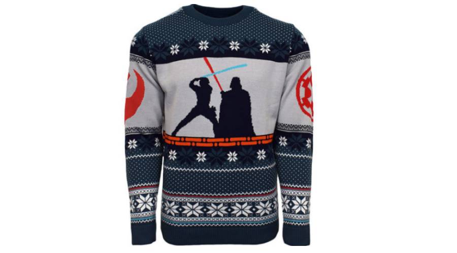 Luke/Darth Vader Star Wars Christmas Jumper/Sweater