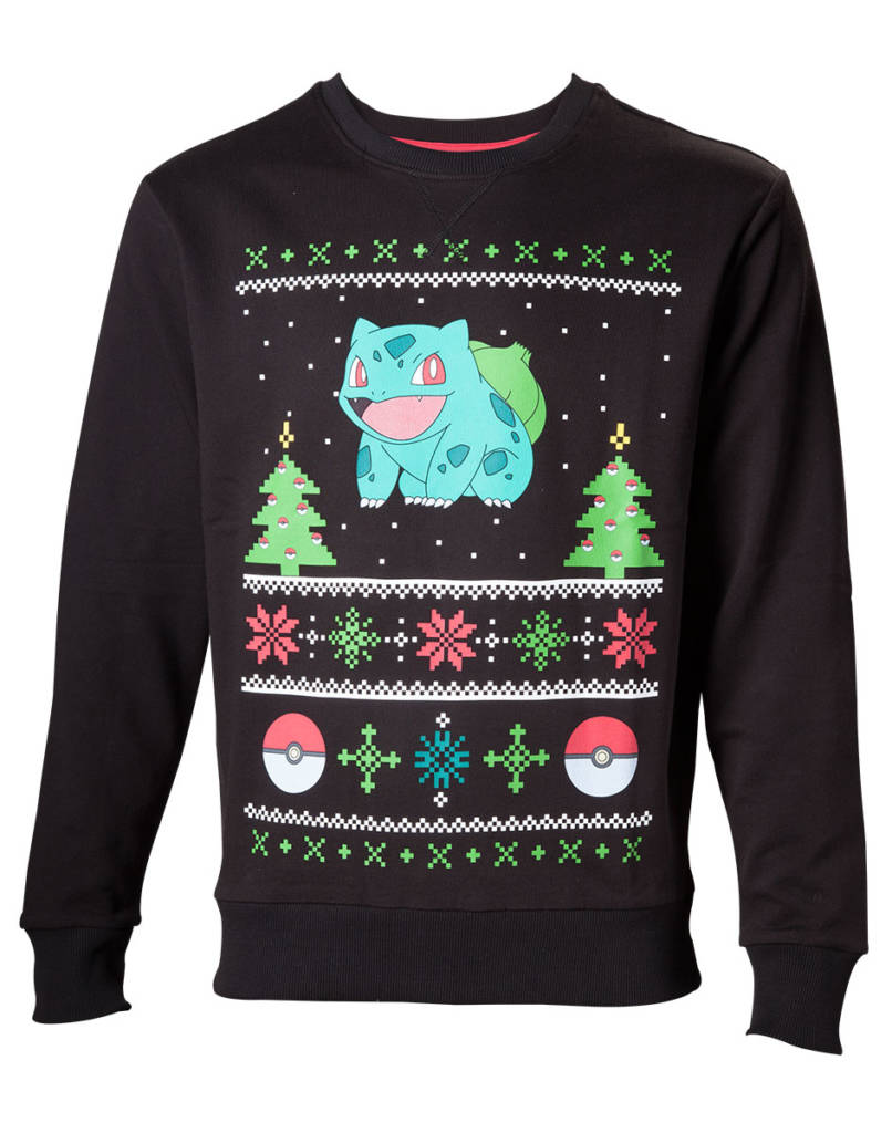 Pokemon Bulbasaur Christmas Jumper/Sweater