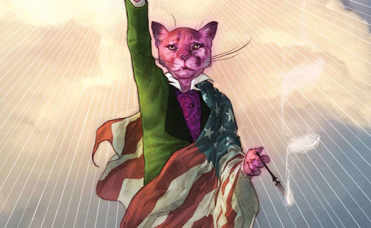 Exit Stage Left: The Snagglepuss Chronicles #1 cover issue image