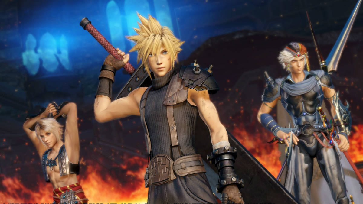 final fantasy dissidia wallpaper cloud