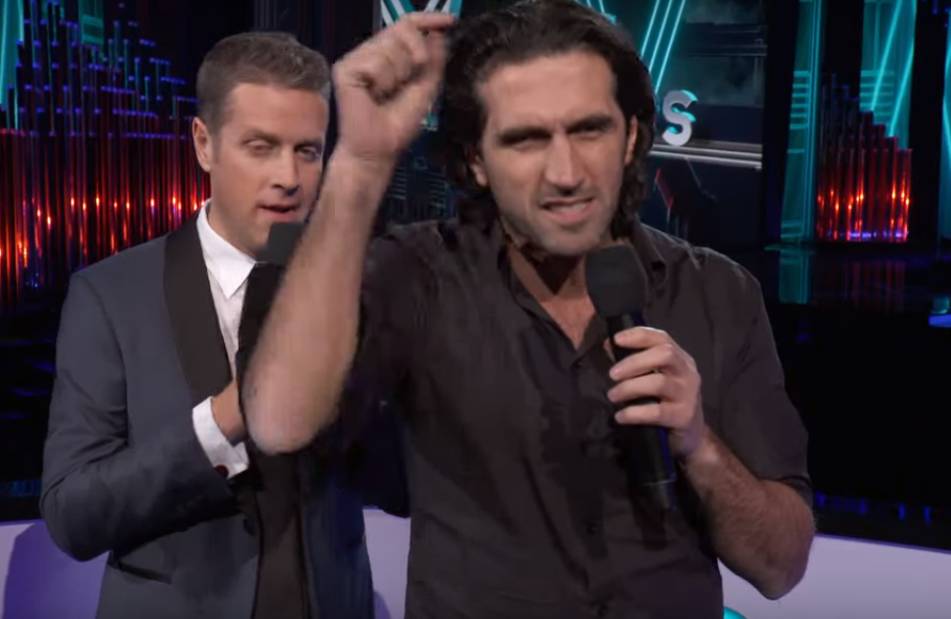 A Way Out's Josef Fares Presenting It Takes Two Gameplay at The Game Awards