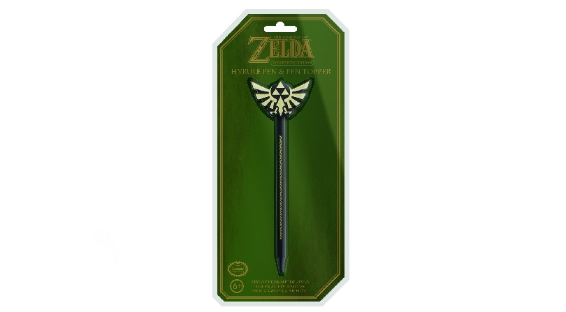 Zelda triforce ink pen