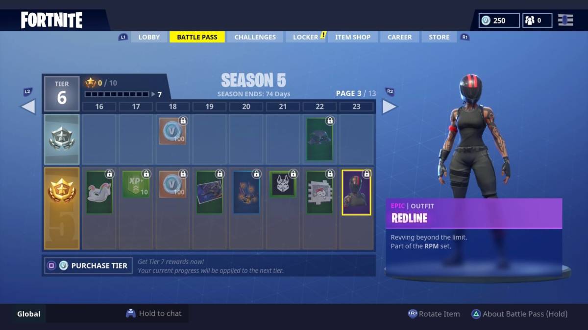 Fortnite Season 5 Battle Pass Skins: Drift, Ragnarok, Sledgehammer ...