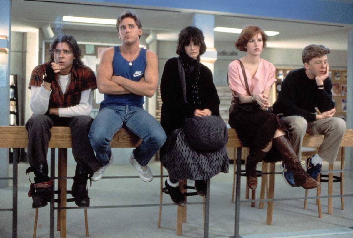 the breakfast club ally sheedy coming of age