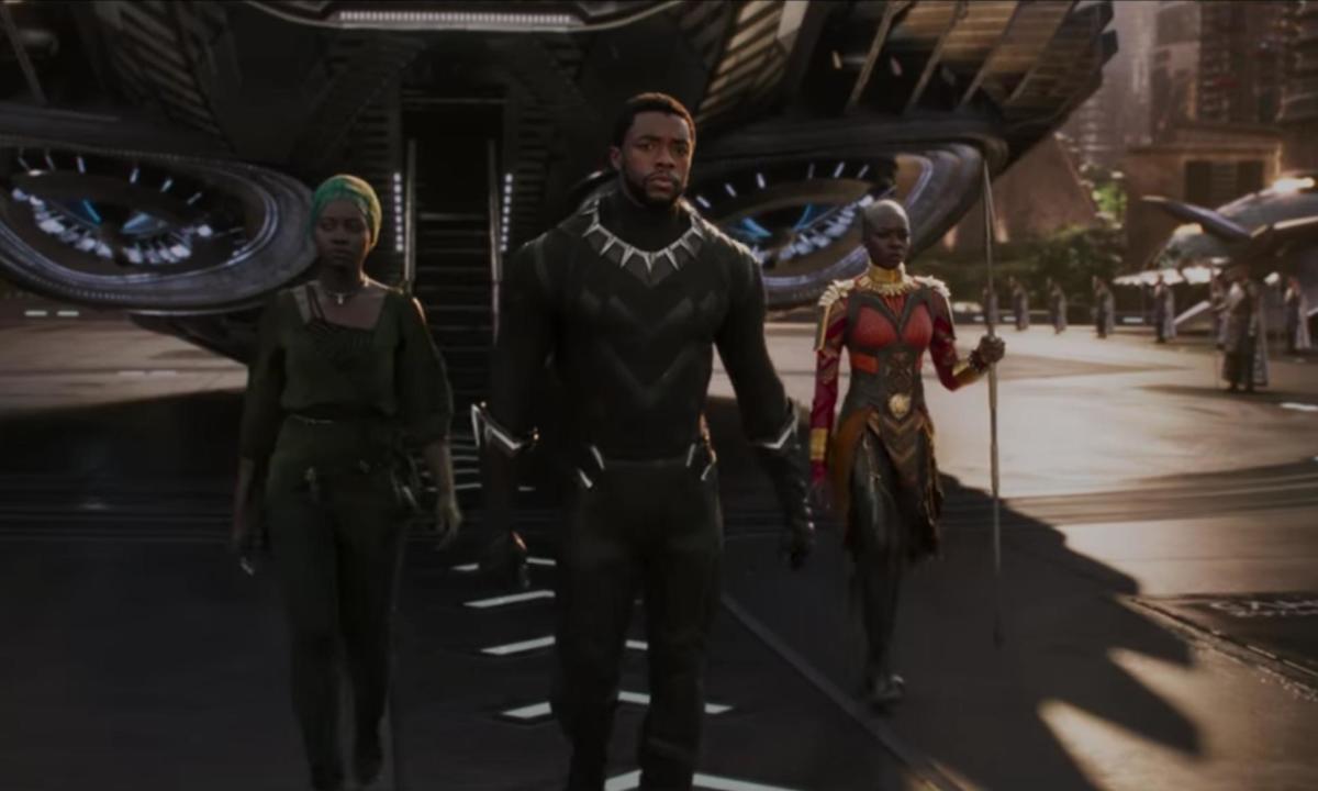 black panther chadwick boseman lupita nyong'o science fiction