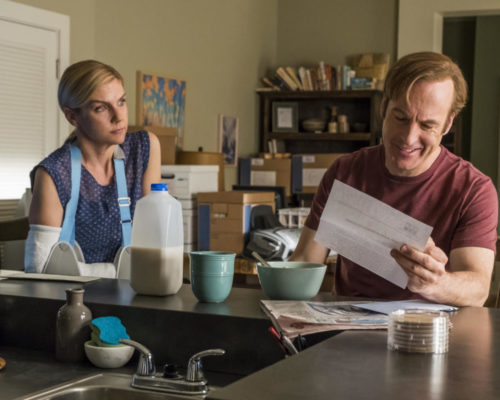 something beautiful Rhea Seehorn as Kim Wexler, Bob Odenkirk as Jimmy McGill - Better Call Saul _ Season 4, Episode 3 - Photo Credit: Nicole Wilder/AMC/Sony Pictures Television