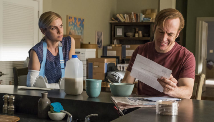 something beautiful Rhea Seehorn as Kim Wexler, Bob Odenkirk as Jimmy McGill - Better Call Saul _ Season 4, Episode 3 - Photo Credit: Nicole Wilder/AMC/Sony Pictures Television