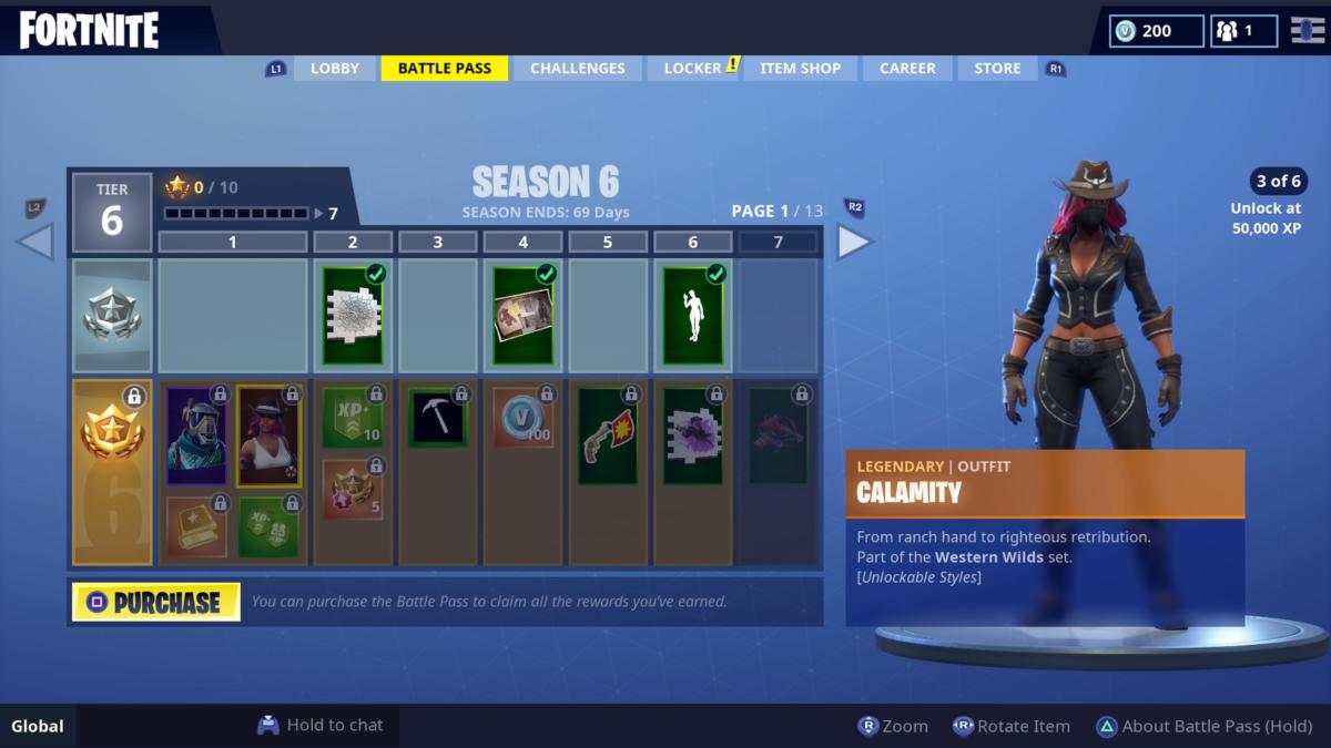 Fortnite Calamity Skin