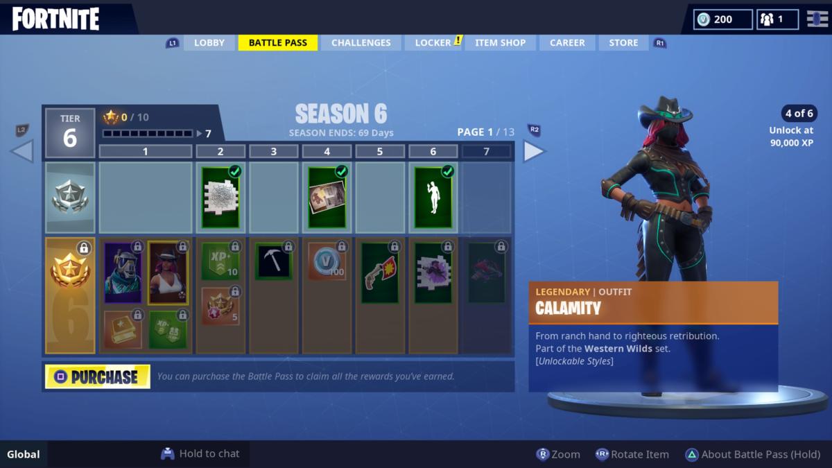 Fortnite Calamity Skin