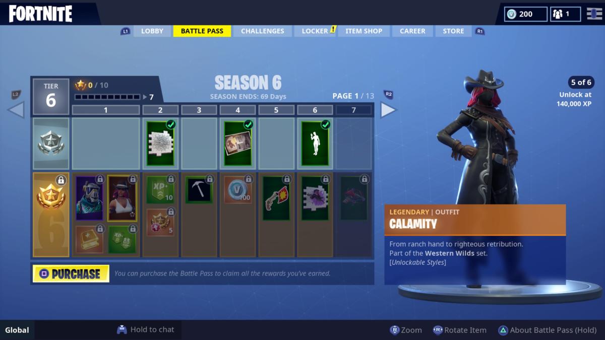 Fortnite Calamity Skin