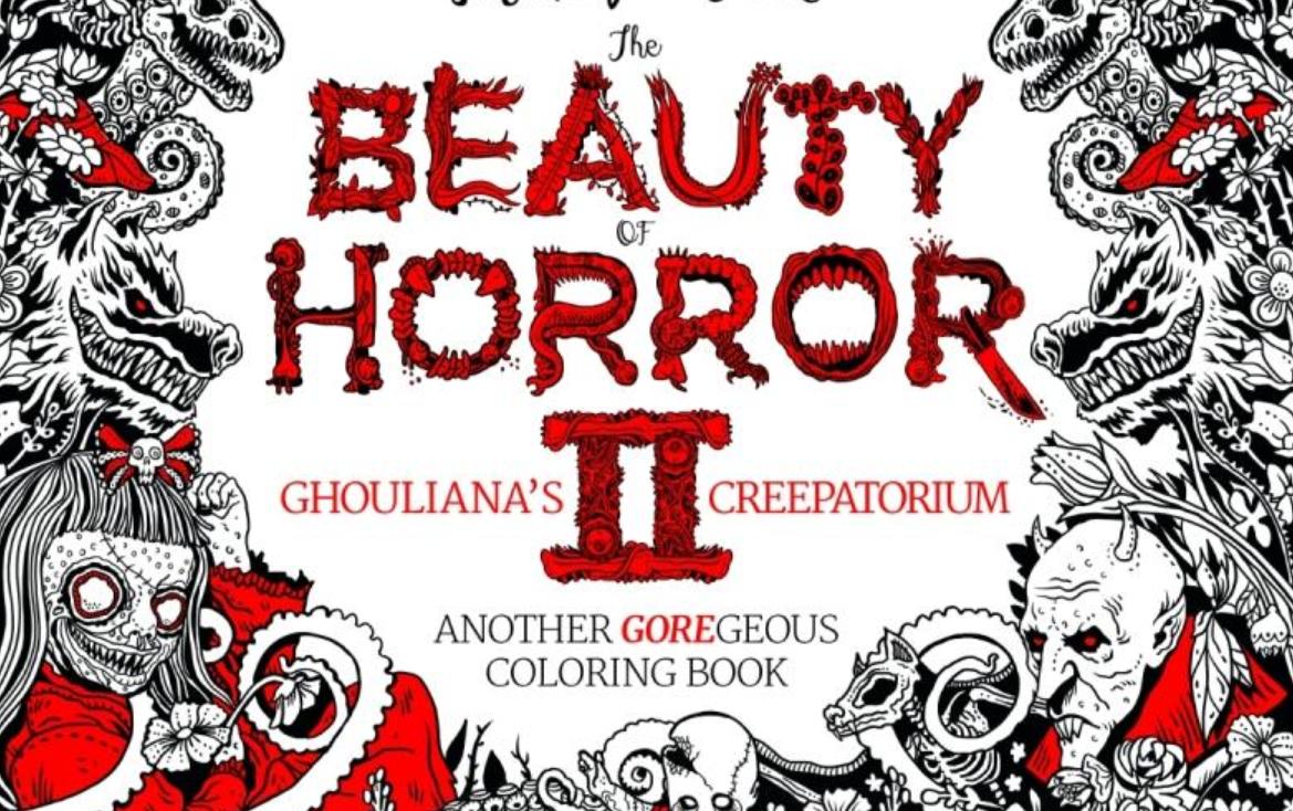 Beauty of Horror 2 Coloring Book