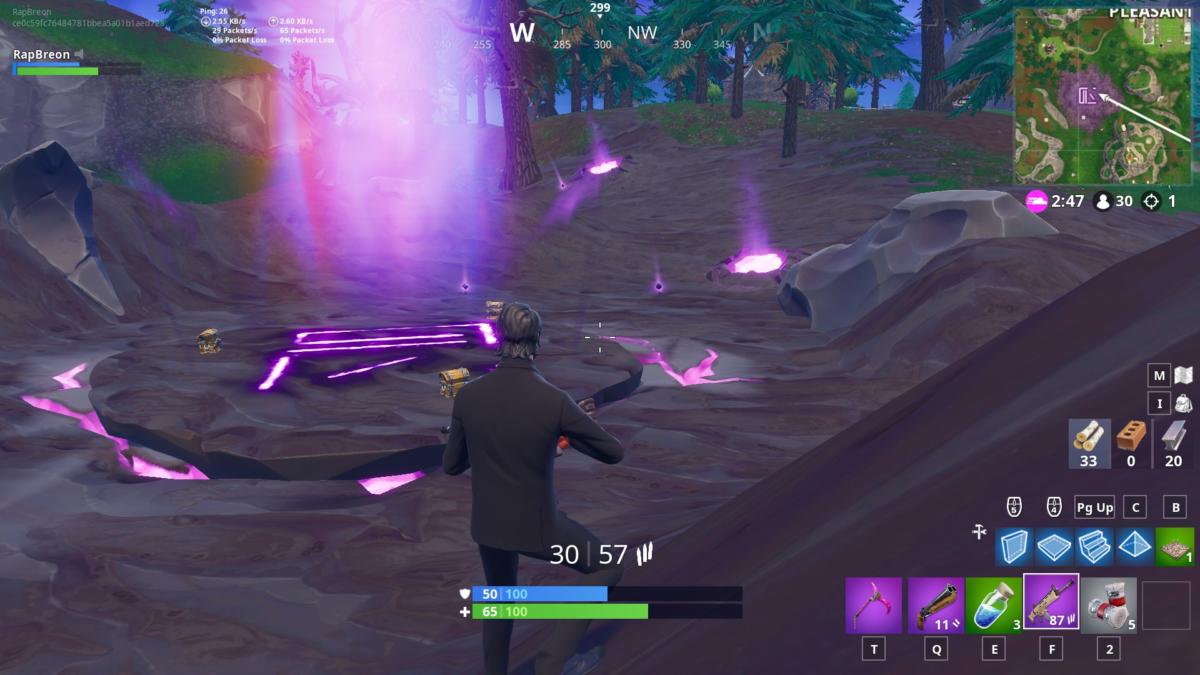 Fortnite Corrupted Areas