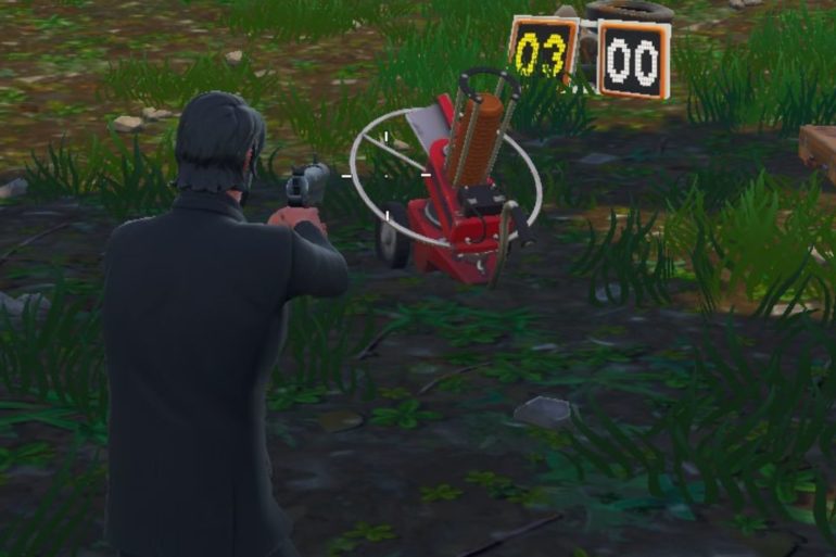 Fortnite clay pigeons