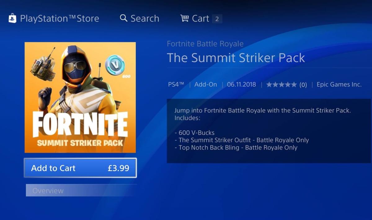 Fortnite Summit Striker Starter Pack Available Now ... - 1200 x 712 jpeg 69kB