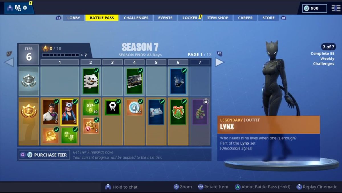 Fortnite Lynx skin