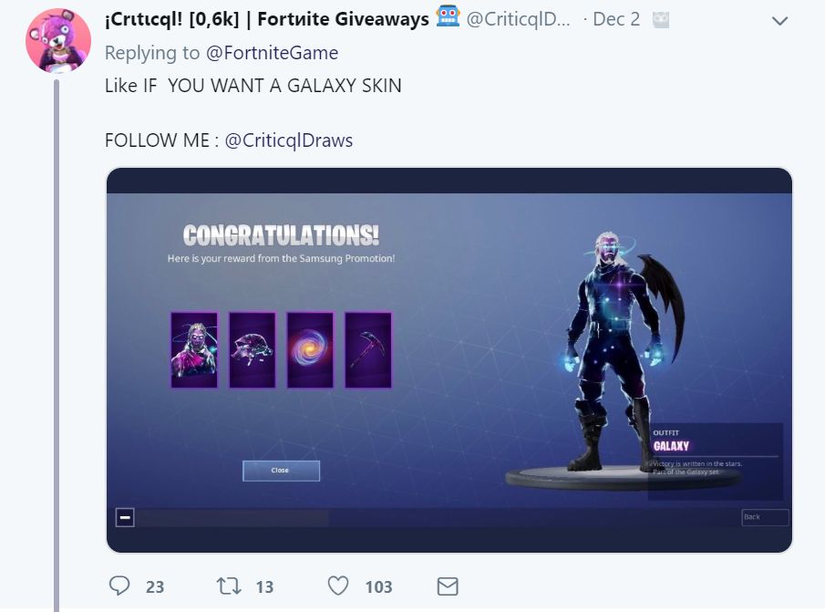 Fortnite Skins Are Being Raffled On  - Cultured Vultures