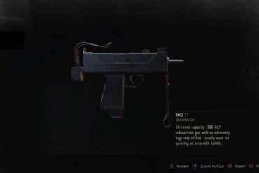 Resident Evil 2 Uzi