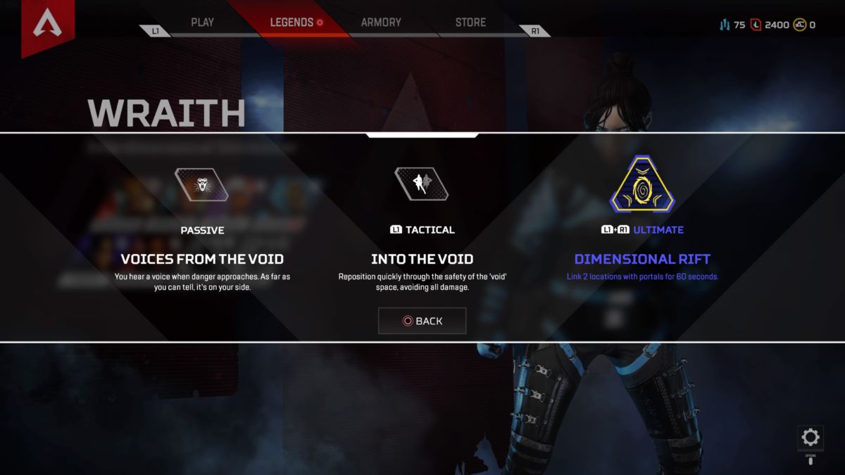 Apex Legends characters and abilities list