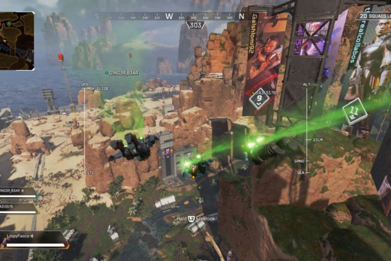 Apex Legends landings