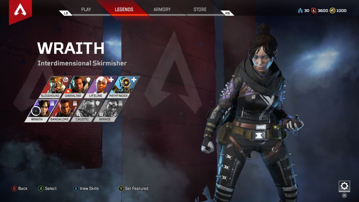 Wraith Apex Legends