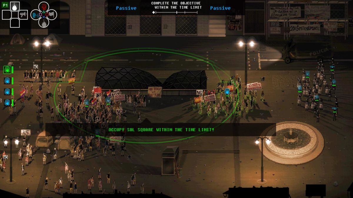 riot civil unrest demo