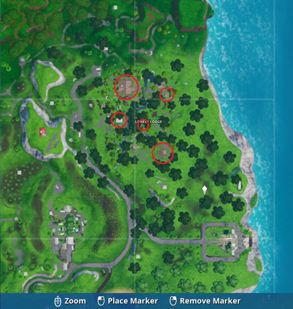 Lonely lodge chest locations