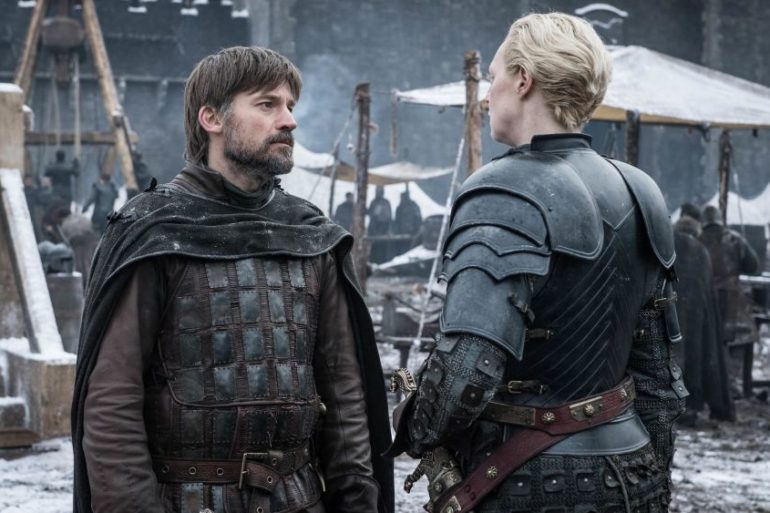 Nikolaj Coster-Waldau gwendoline christie a knight of the seven kingdoms