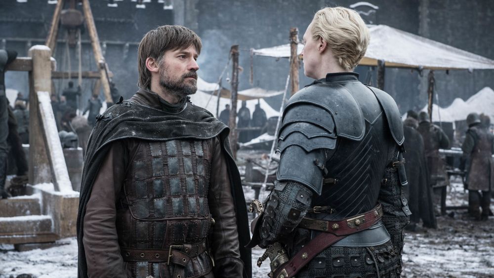 Nikolaj Coster-Waldau gwendoline christie a knight of the seven kingdoms